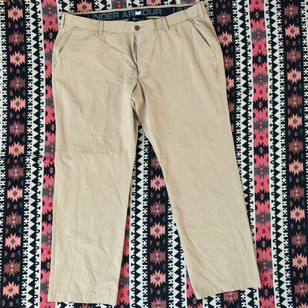 Under Armor Men’s Khaki Coach Pants